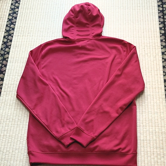 DC star pullover hoodie in red Size L - Picture 8 of 11